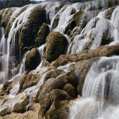 Jiuzhaigou Waterfall Valley Photography
