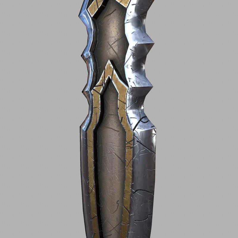 Fantasy sword 23 3d model
