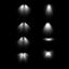 70 realistic spotlight effect PS brushes