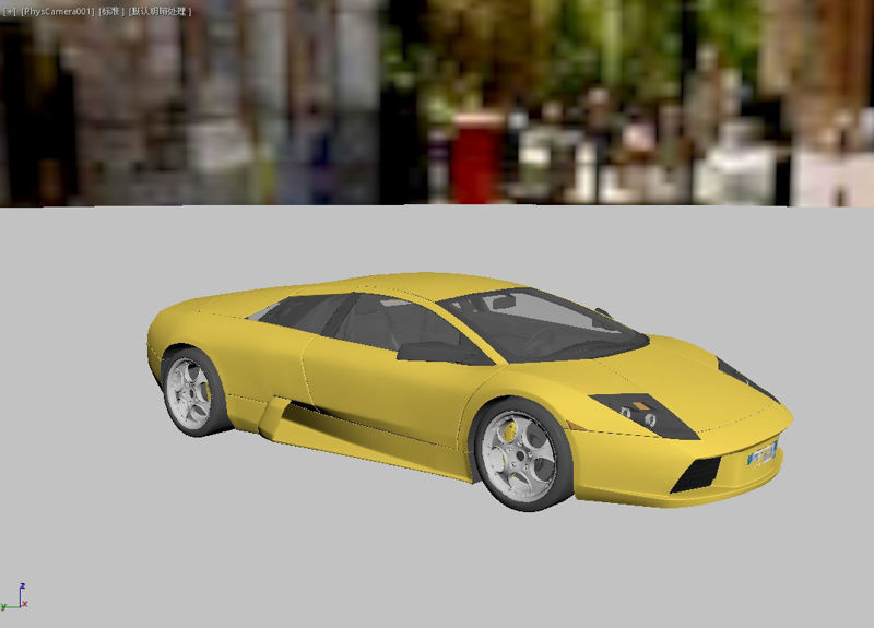 Lamborghini sports car 3d model