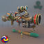 Fantasy rifle 1 3d model