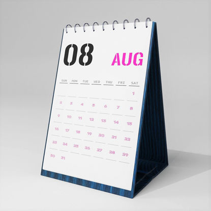 Desk calendar 3D model
