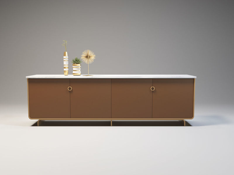 Side cabinet 3d model