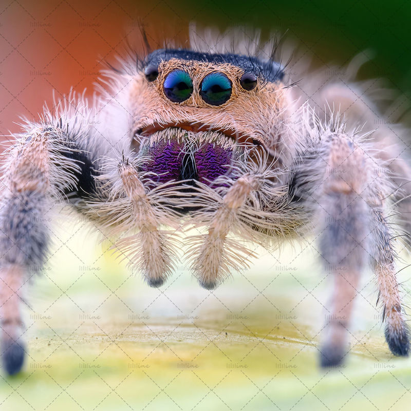 Spider looking at you photo