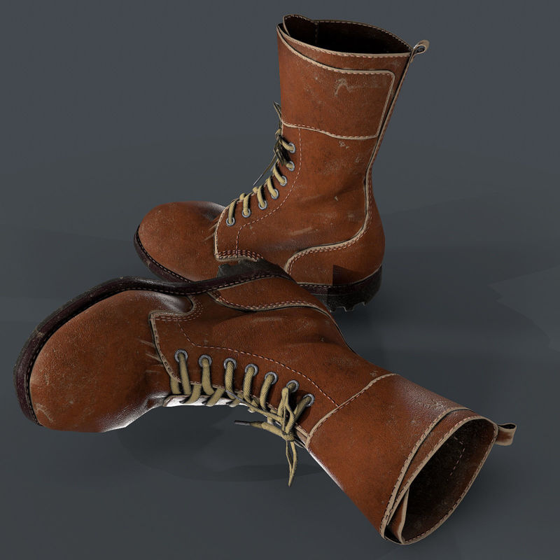 Army boots legion 3d model
