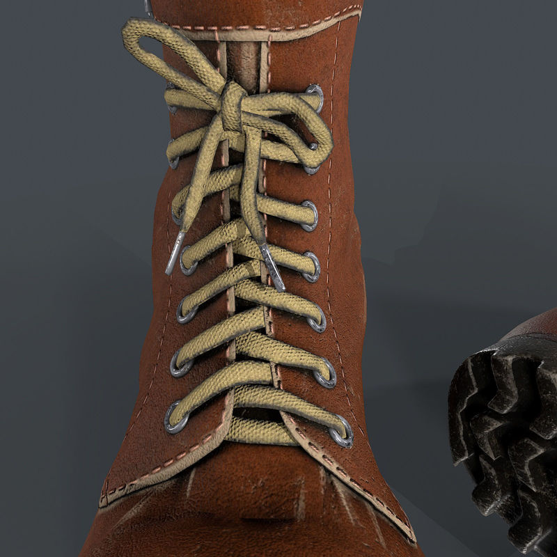 Army boots legion 3d model