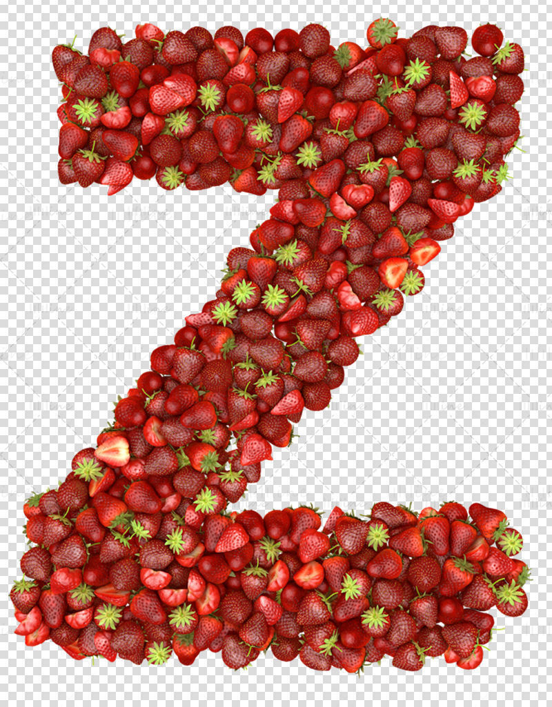 Главни азбуки, пълни с плодове ягоди png