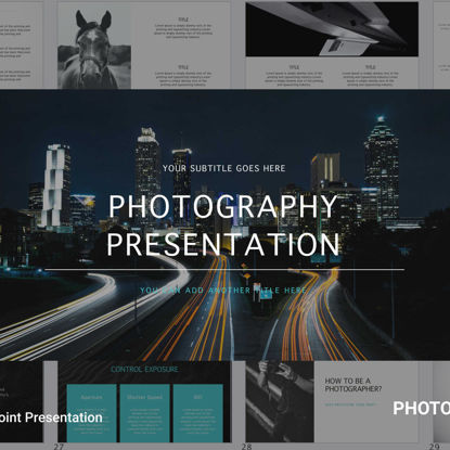 Photography Powerpoint Presentation Template