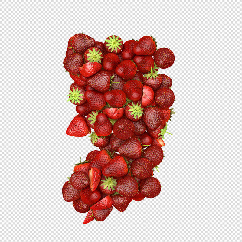 comma mark fruit strawberry png