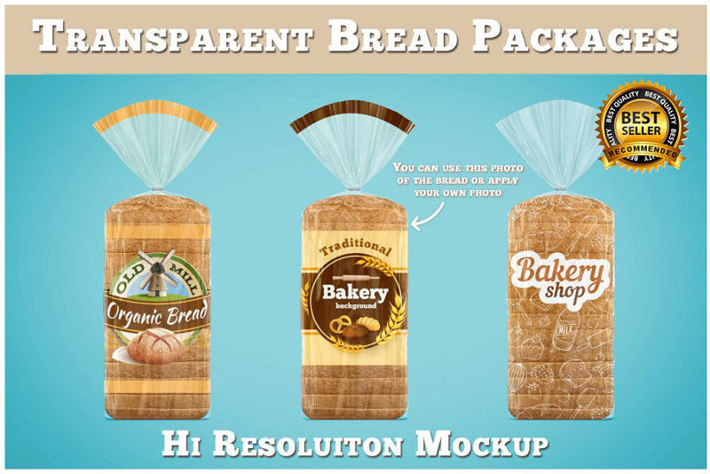 Bread Package Mockup