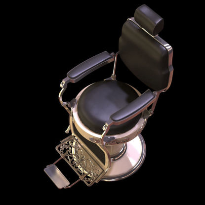 Barber Chair 3d model