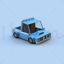 Cartoon Car 3d model