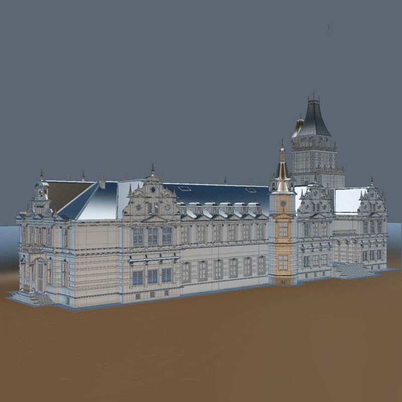 Castle 3d model