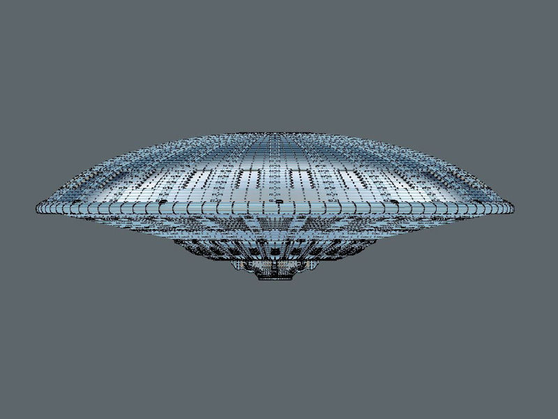 UFO spaceship 3d model