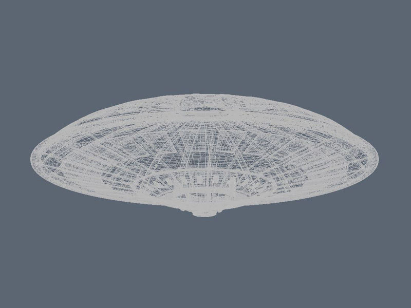 UFO spaceship 3d model