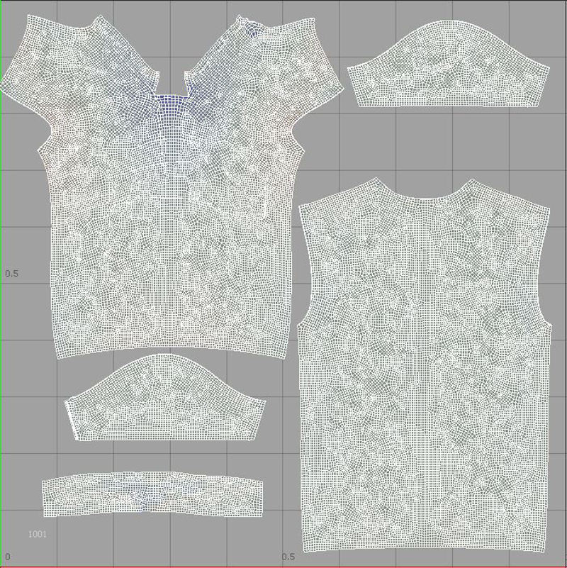 Shirt on hanger 3D model