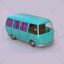 Cartoon Van 3d model