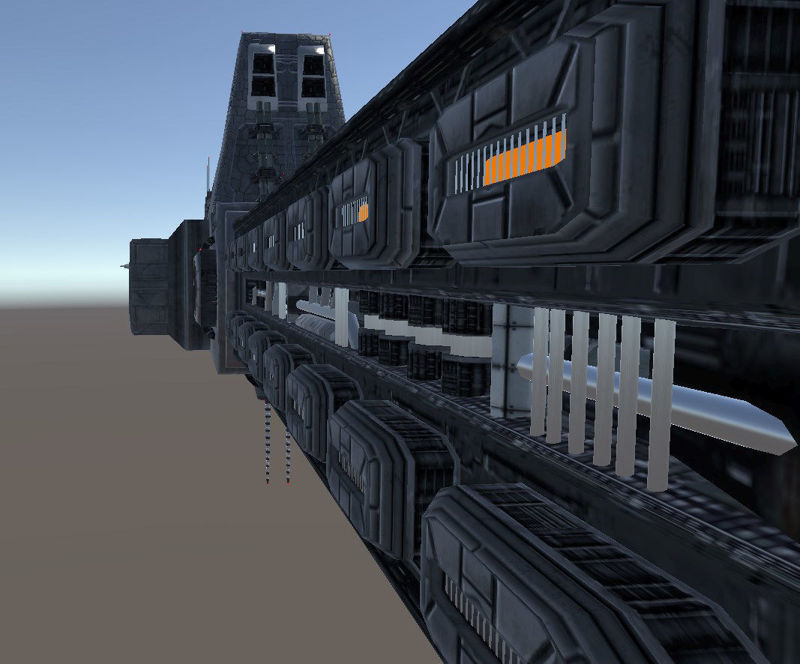 Space Factory 3d model