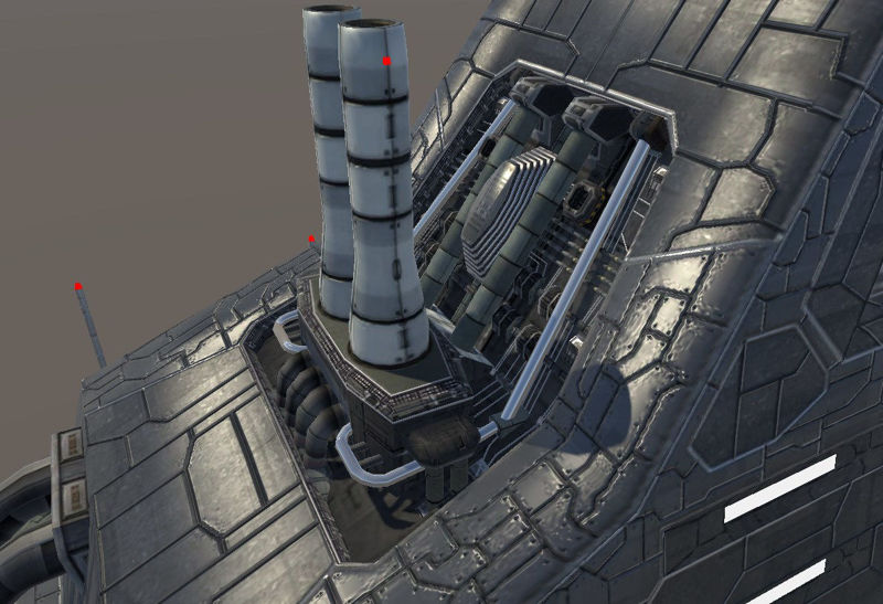 Space Factory 3d model