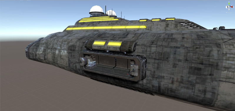 Spaceship Carrier 3d model