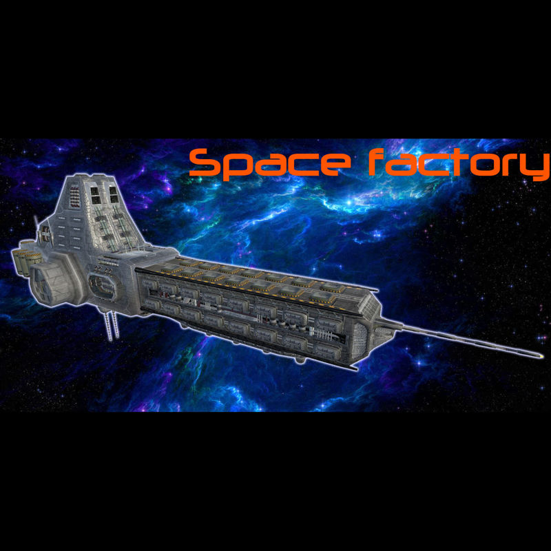 Space Factory 3d model