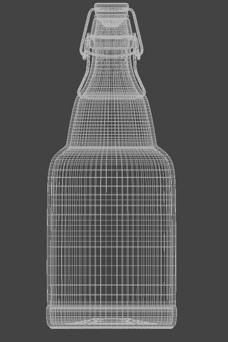 Beer growler 3D model