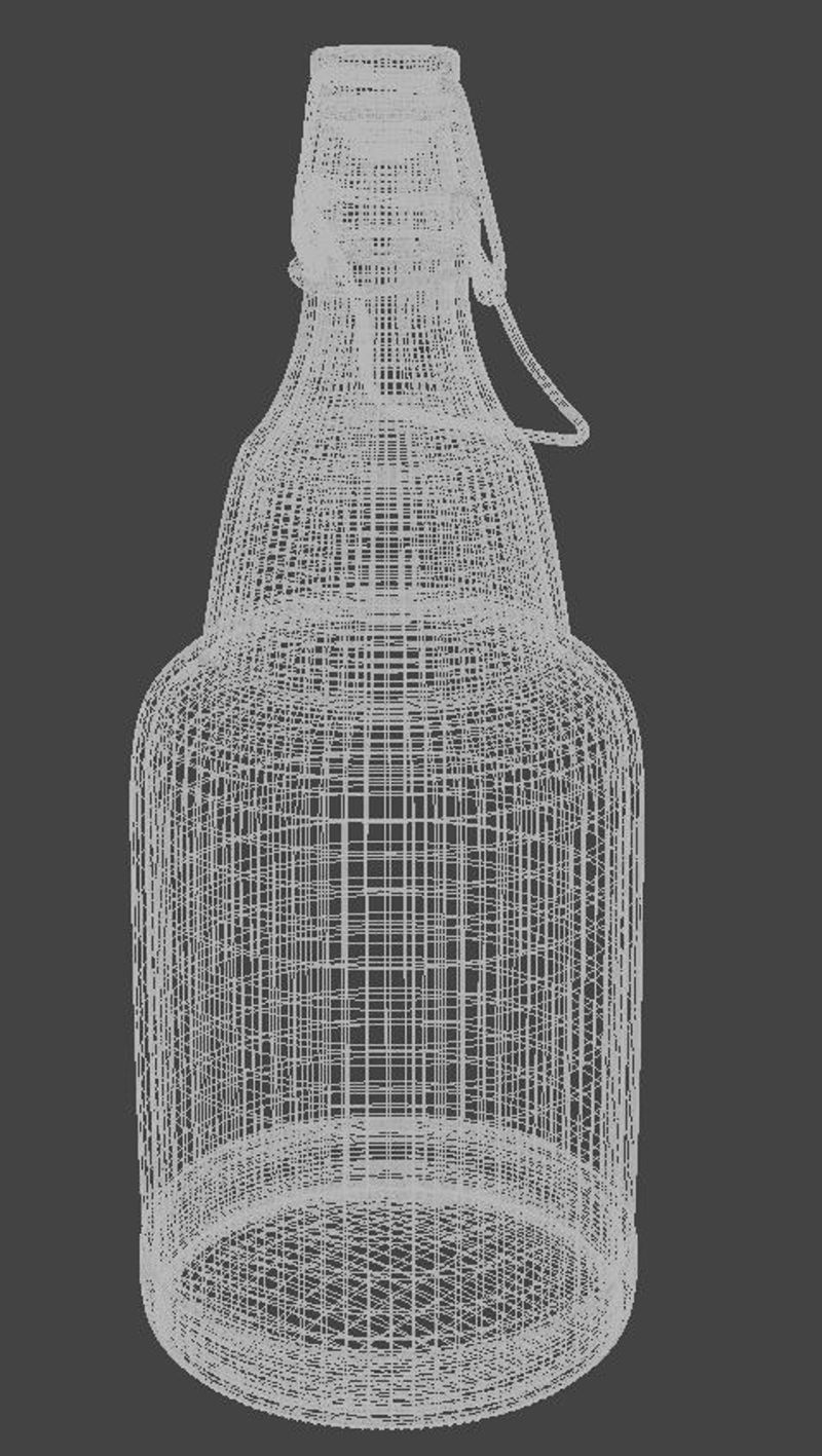 Beer growler 3D model