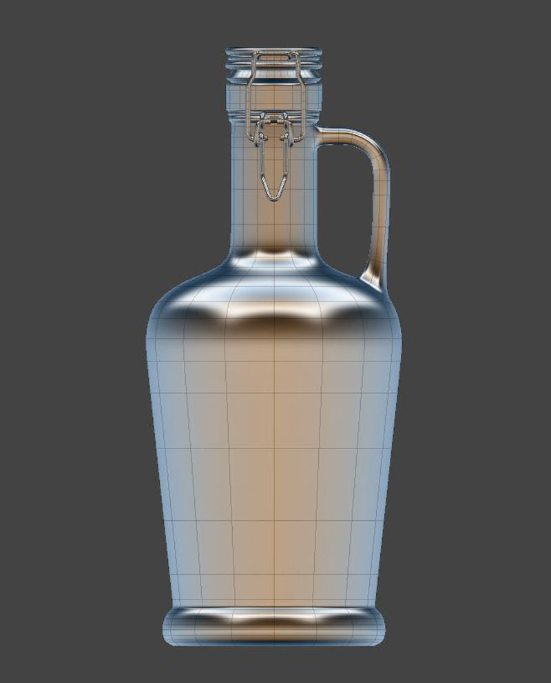 5 Liters Growler 3d model