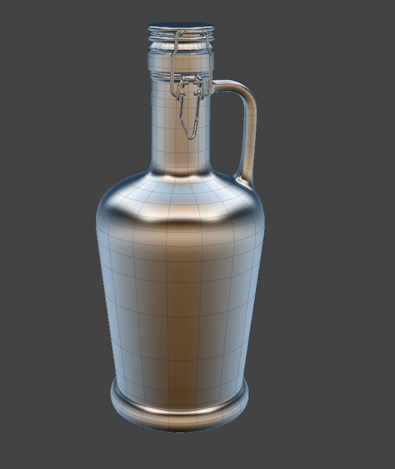 5 Liters Growler 3d model