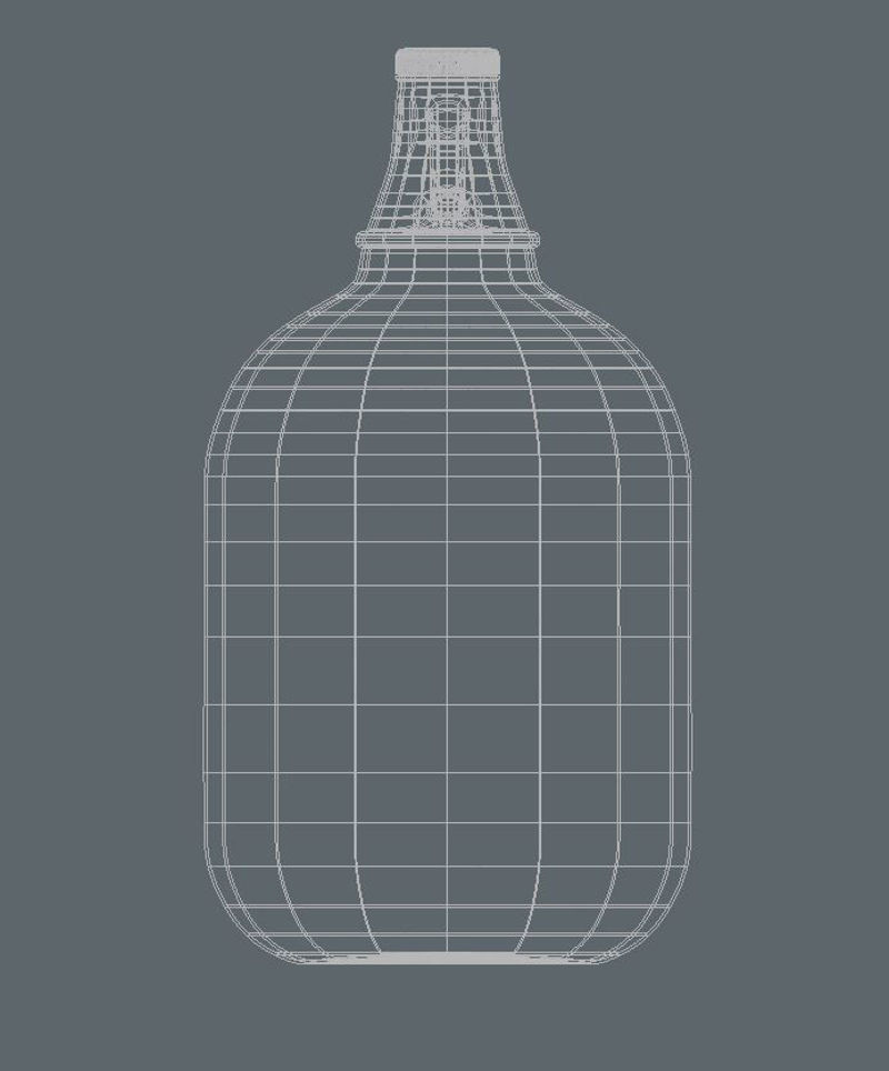 3 Liters Growler 3d model