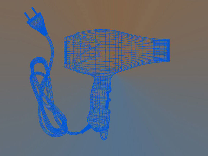 Hairdryer 3d model