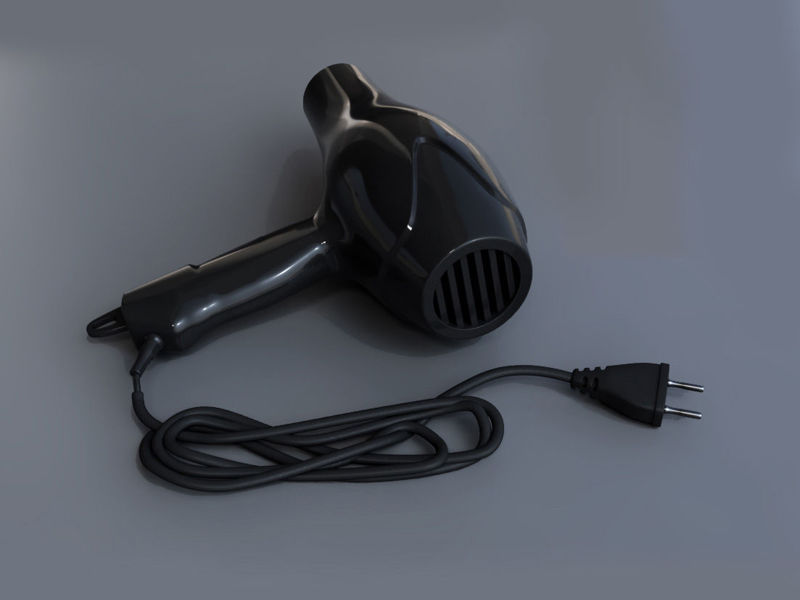 Hairdryer 3d model