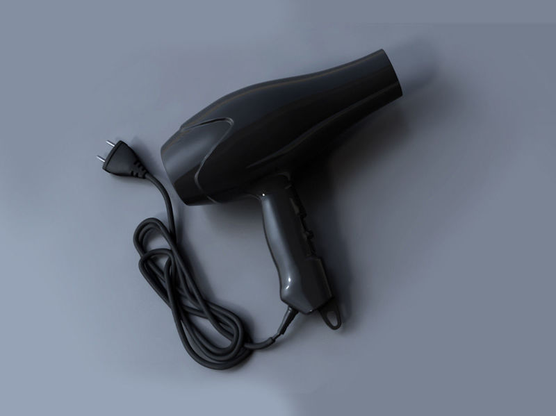 Hairdryer 3d model