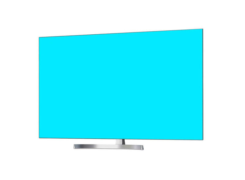 TV LG UHD UK6520 65 inch 3D model