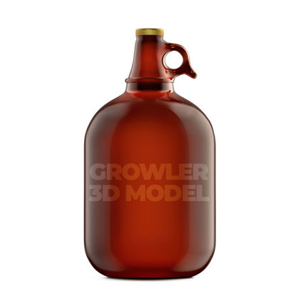 3 Liters Growler 3d model