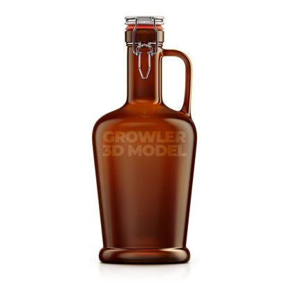 5 Liters Growler 3d model