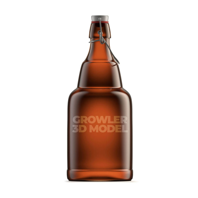 Beer growler 3D model