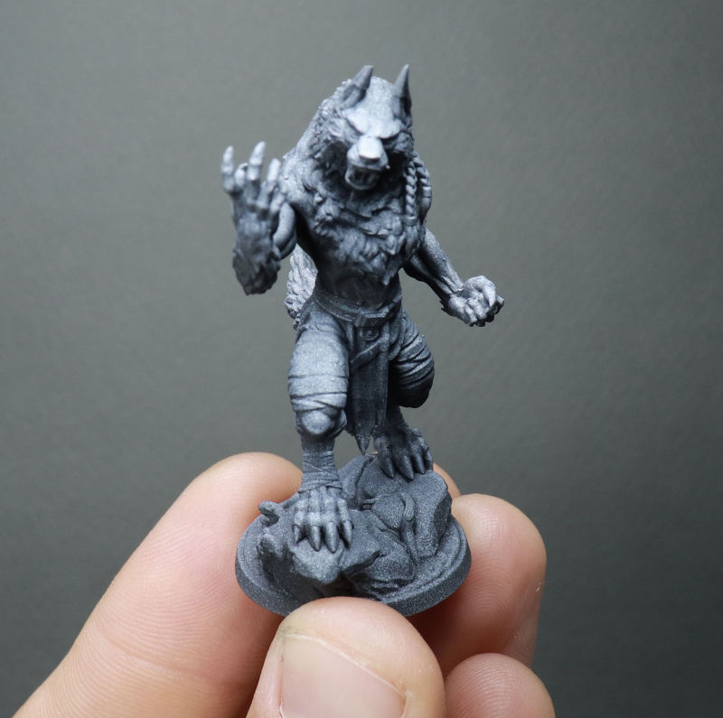 Werewolves bundle pre-supported 3d print model