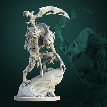 Mezg Gnoll Commander 3d print model