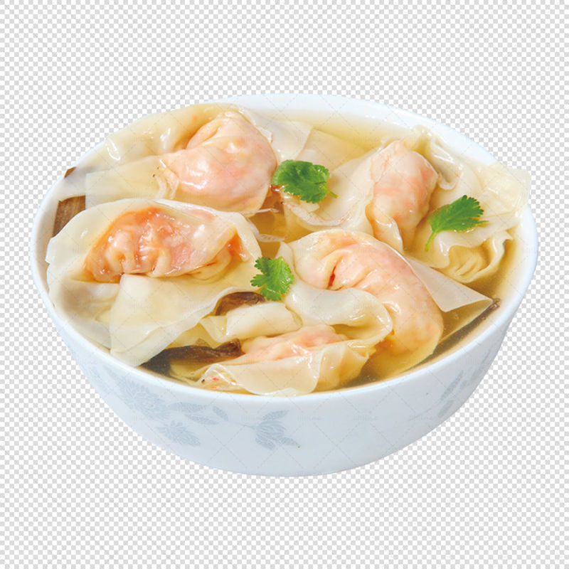 Wonton chaoshou Food Snack Element PNG