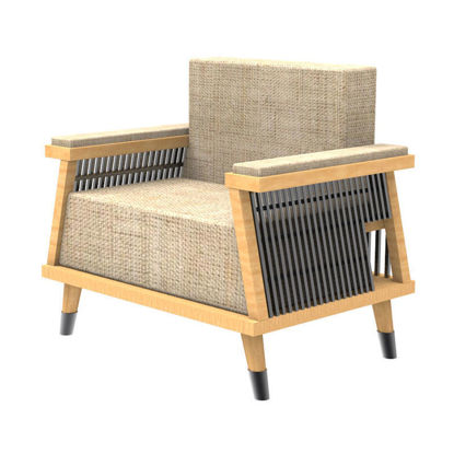 Sofa chair 3D model
