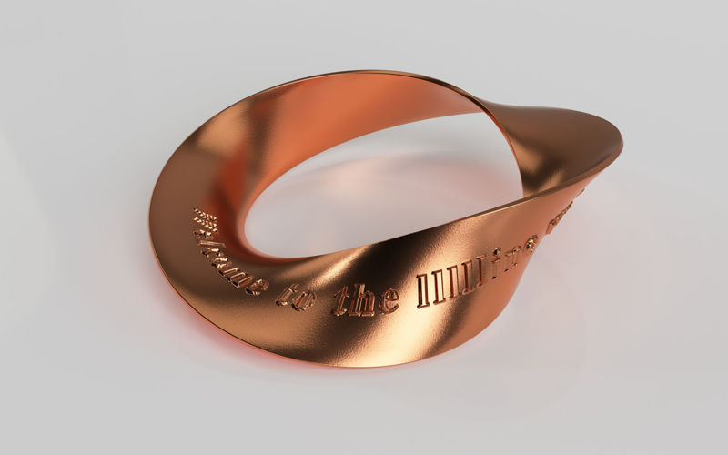 Mobius strip 3d model