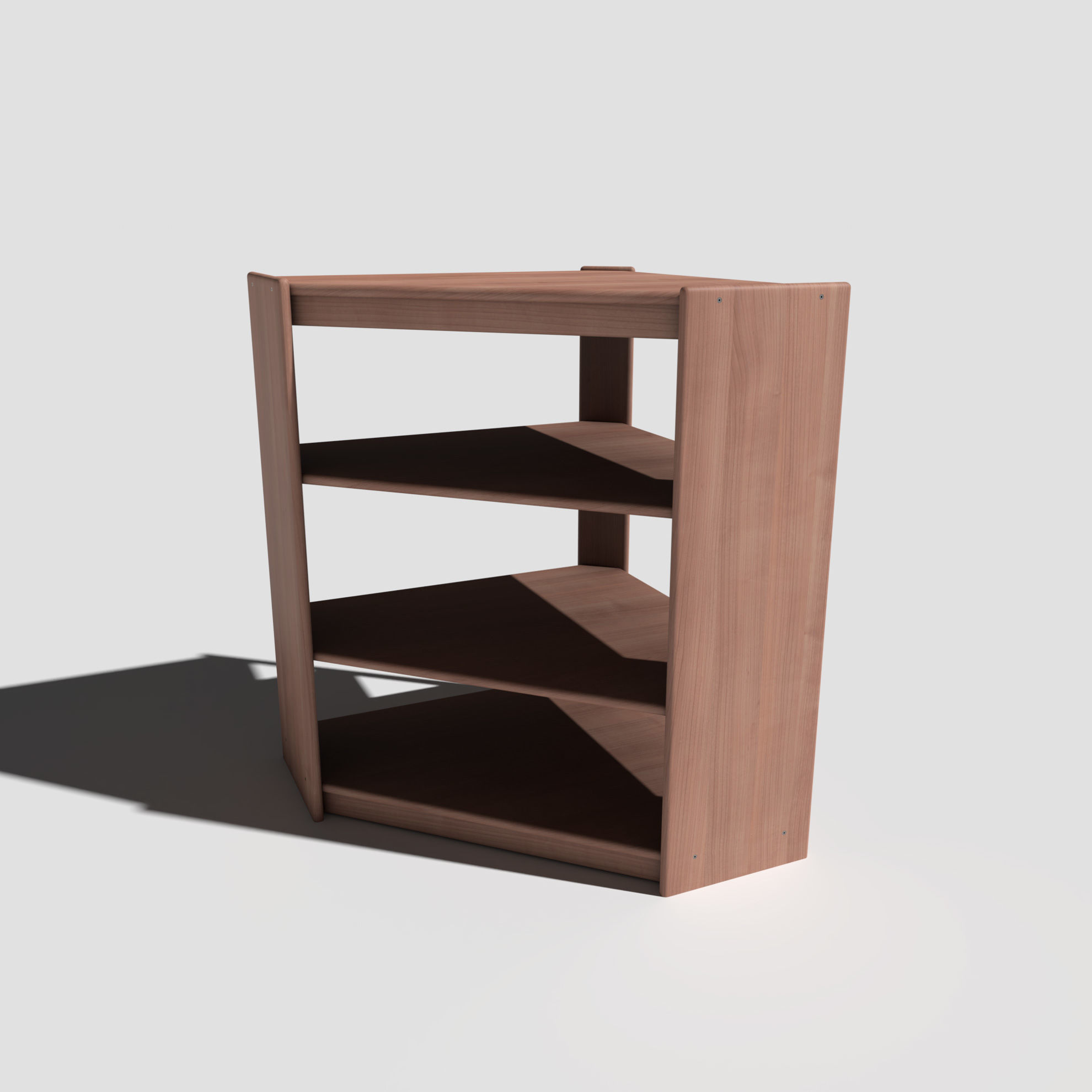 Bookcase Corner 3D Model