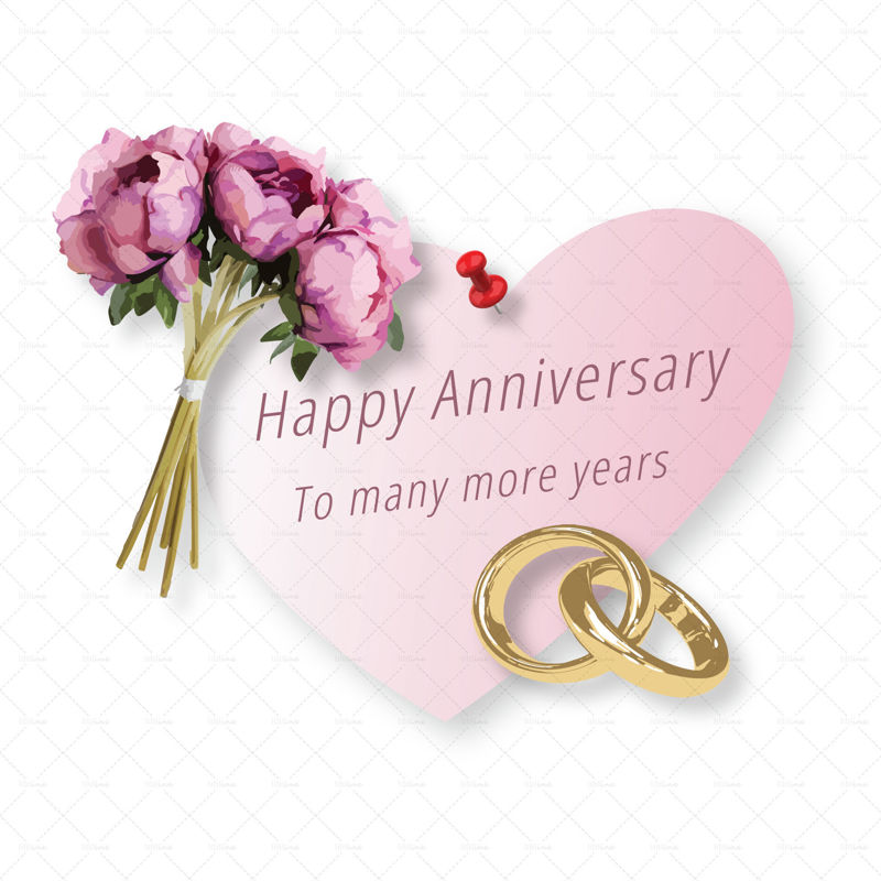Anniversary template png vector