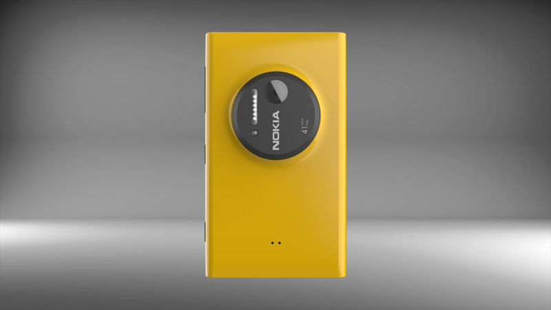 Nokia Lumia 1020 original scale 3D model