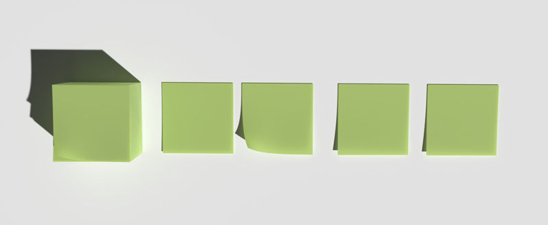 Sticky Notes 3d model