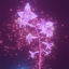 Magical flower 3d model and animation