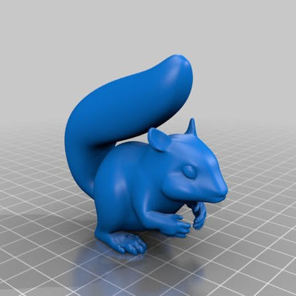 Squirrel 3d printing model