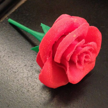 Rose 3d printing model