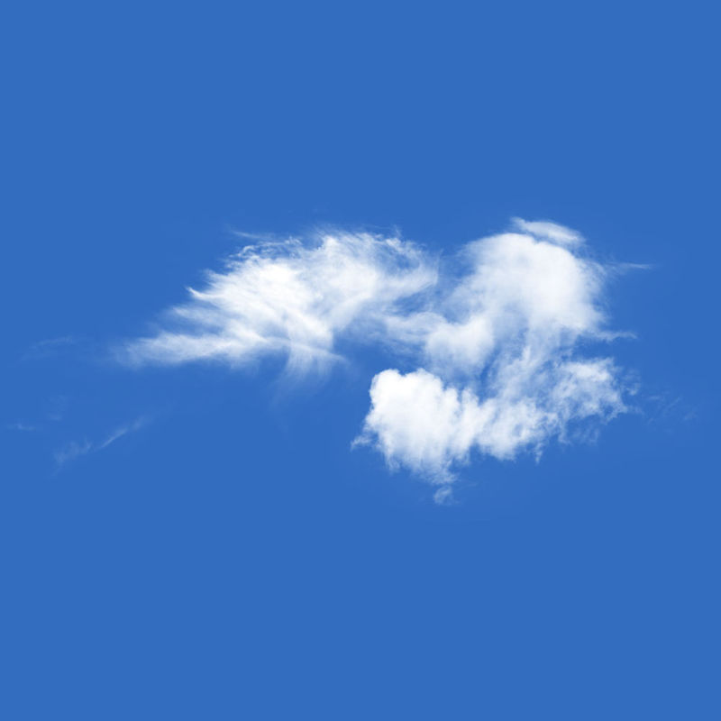 White Cloud Transparent Background